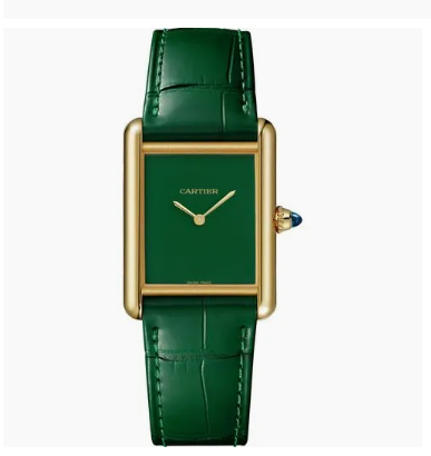 Relógio Inspiração Cart Tank Golden Green