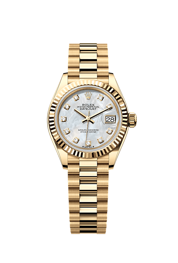 Relógio RLX Date Just 31 Dourado