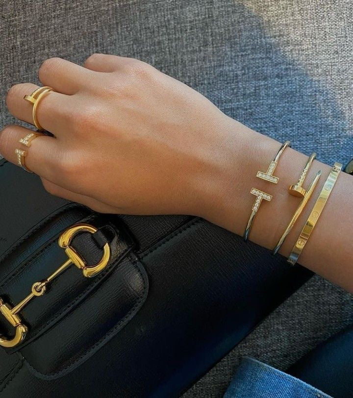 Bracelete Inspiração TF Cravejado