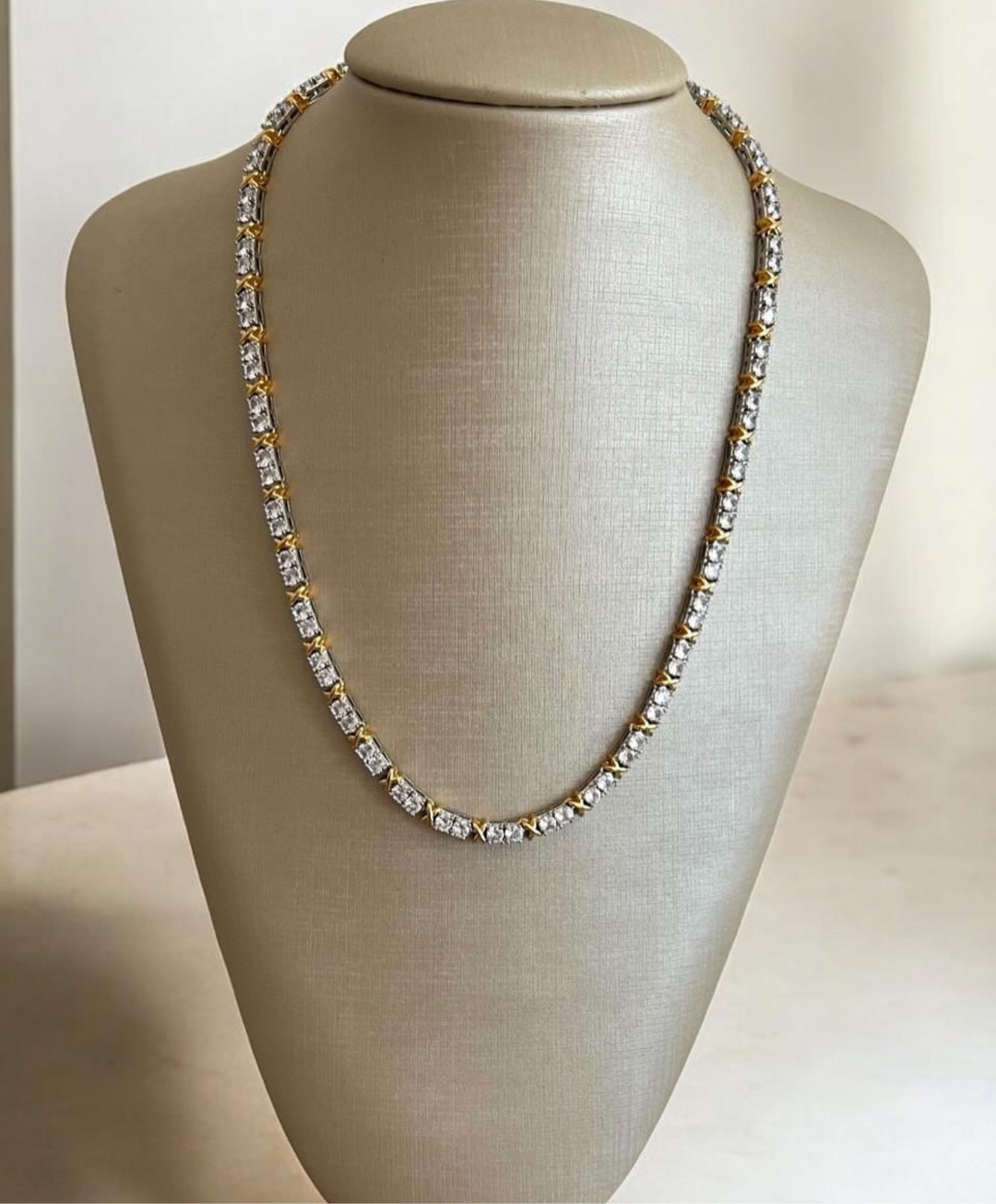 Conjunto Colar, Pulseira e Brinco Riviera TIFF Semijoia
