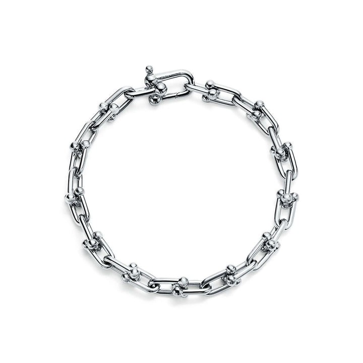 Conjunto Colar e Pulseira TF Prata