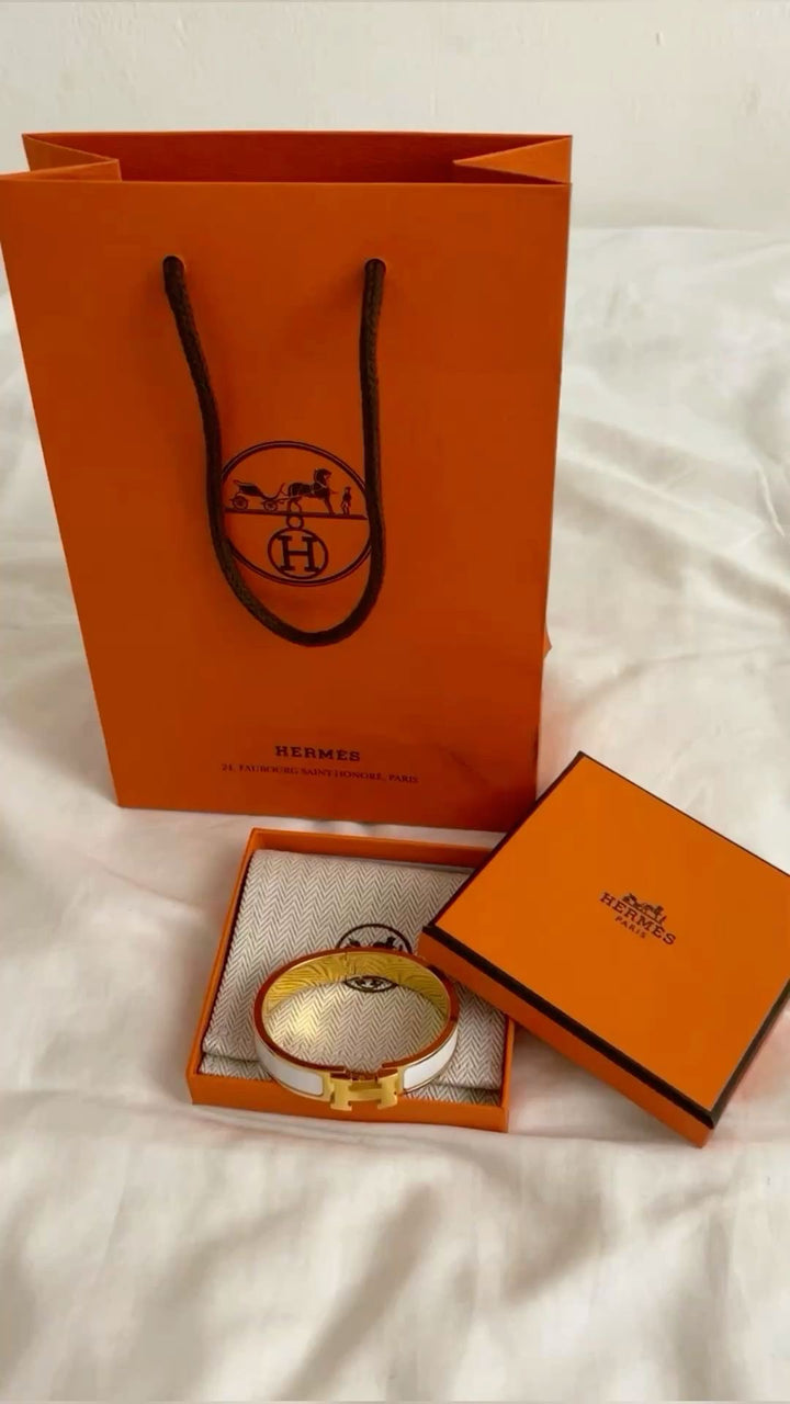 Bracelete HM Branco Semijoia