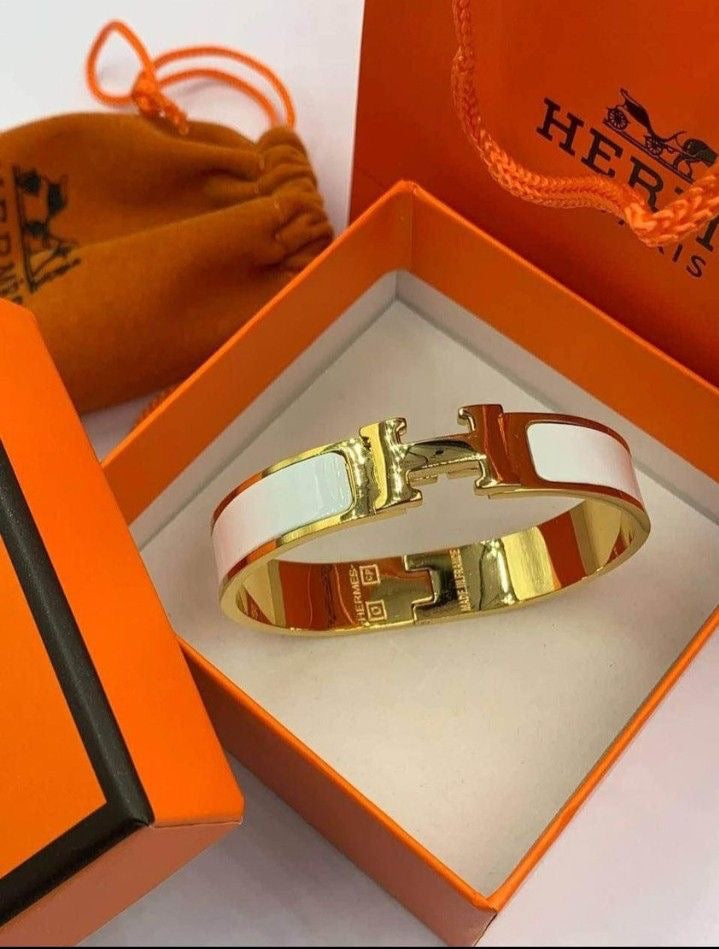 Bracelete HM Branco Semijoia