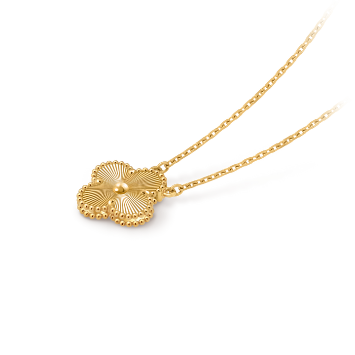 Colar Vintage Alhambra 1 Trevo Dourado