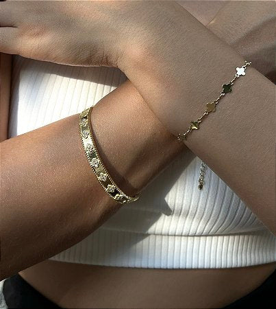 Bracelete Van Fino Trevo