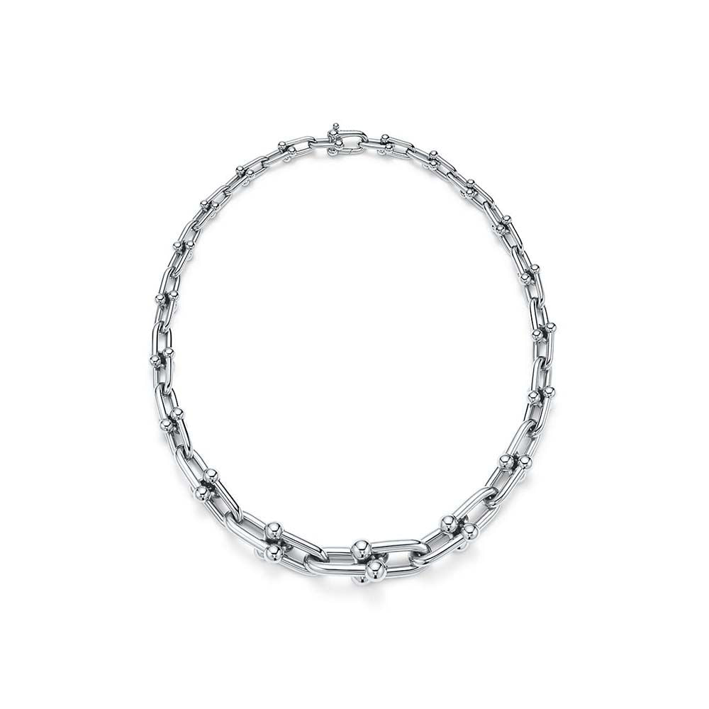 Conjunto Colar e Pulseira TIFF Elos Prata