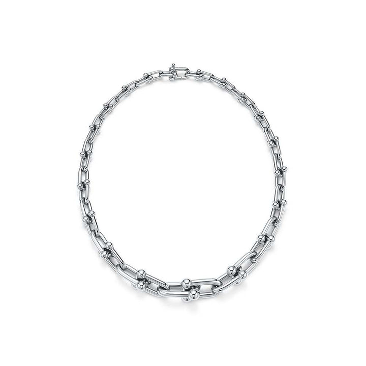 Conjunto Colar e Pulseira TIFF Elos Prata