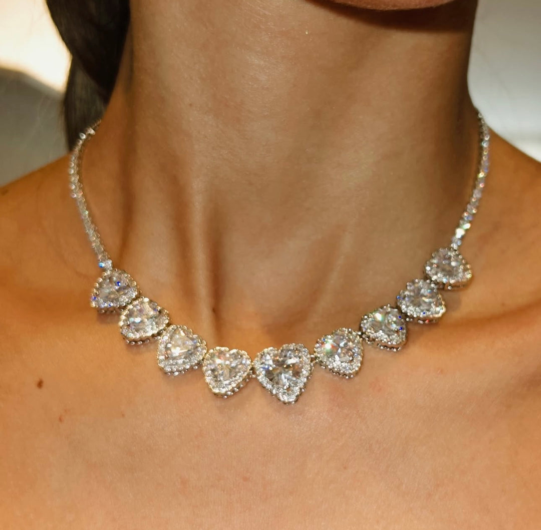 Conjunto Joia Swarovski Ariana Grande
