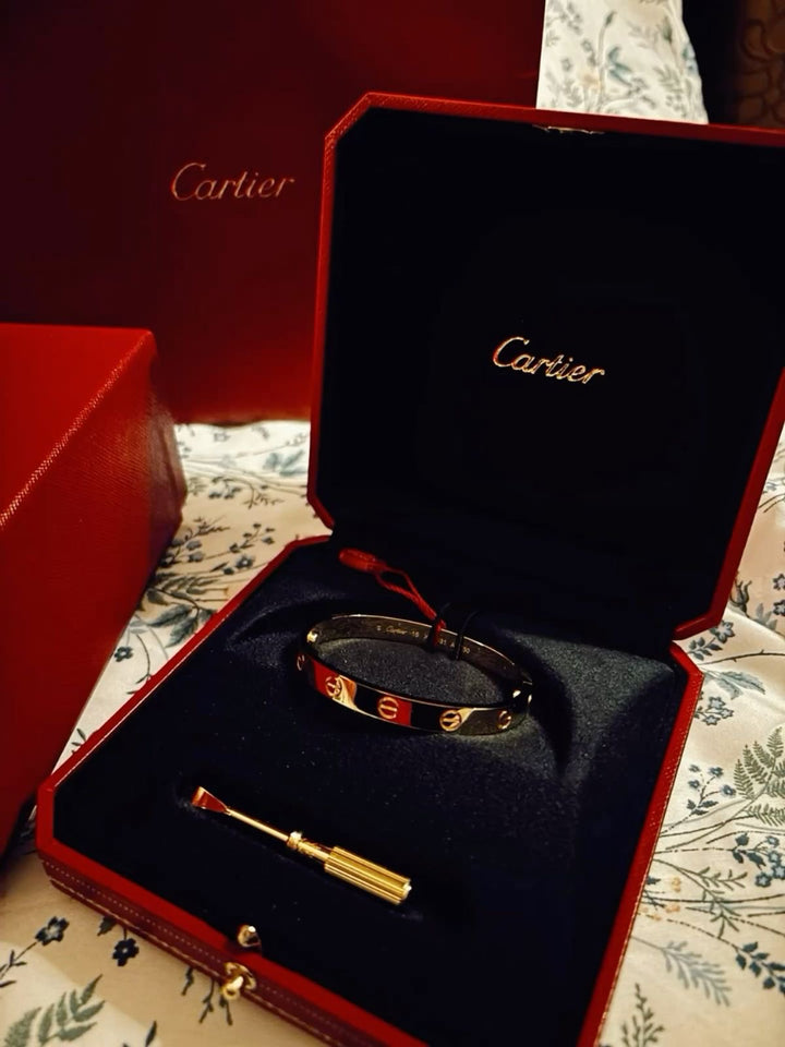 Bracelete Cart Love Semijoia Com Chave