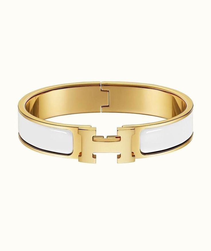 Bracelete HM Branco Semijoia