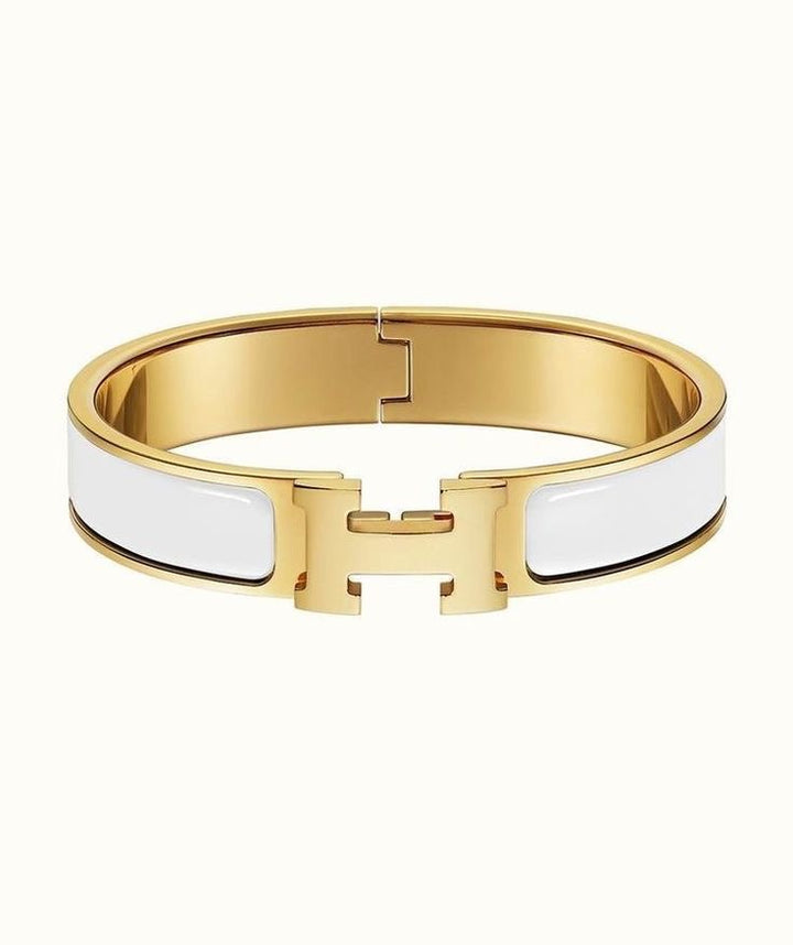 Bracelete HM Branco Semijoia