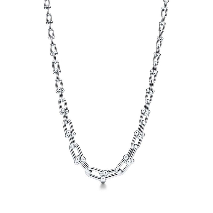Conjunto Colar e Pulseira TIFF Elos Prata