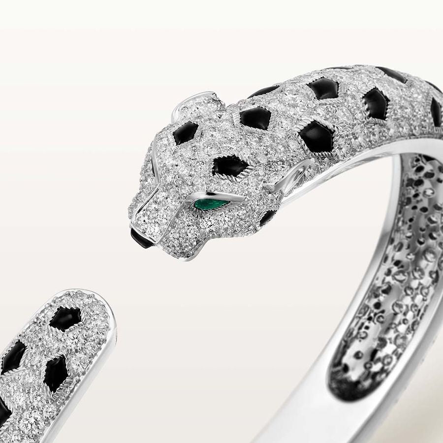 Bracelete Cart Panthere Silver