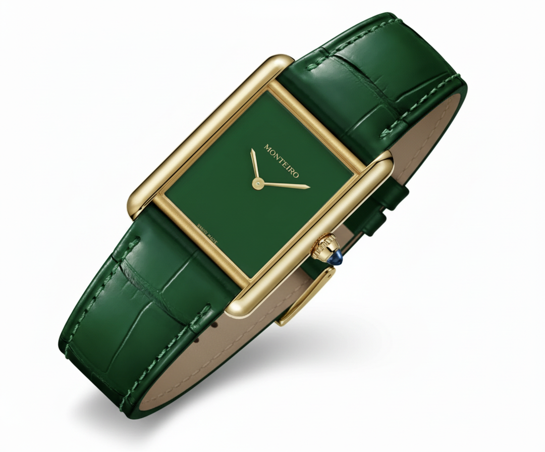Relógio Monteiro Golden Green