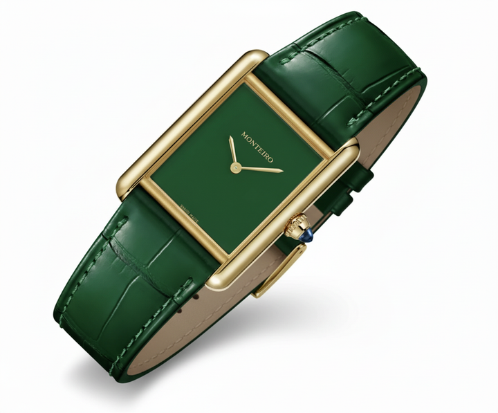 Relógio Monteiro Golden Green