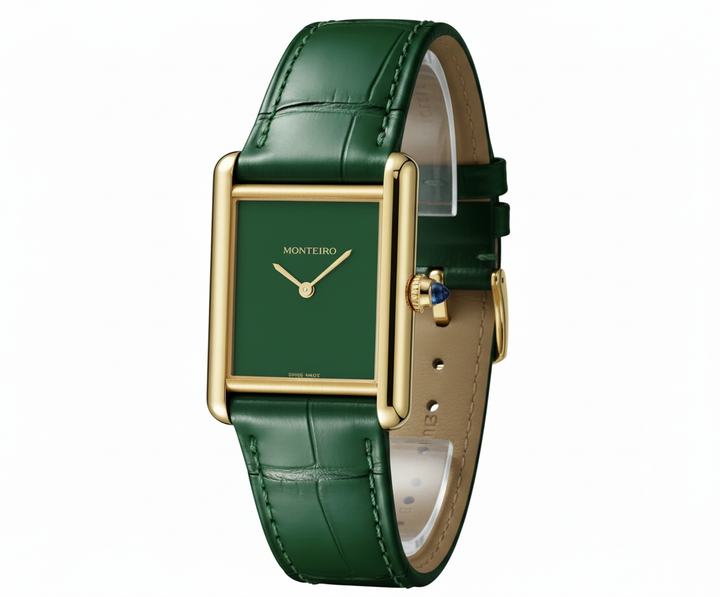 Relógio Monteiro Golden Green